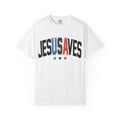 Jesus Saves T-Shirt — Patriotic Christian Tee