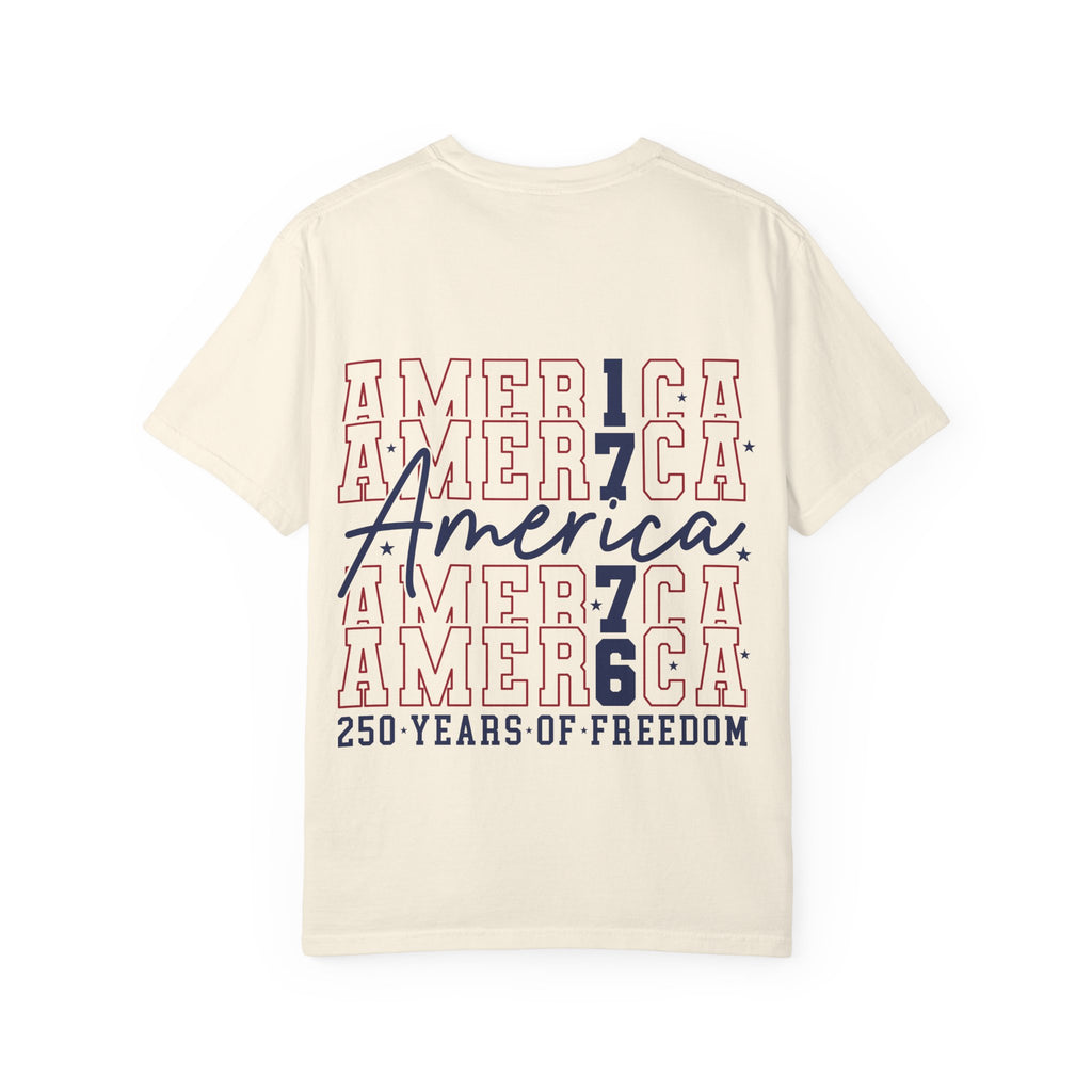 1776 America T-Shirt — 250 Years of Freedom Patriotic Tee