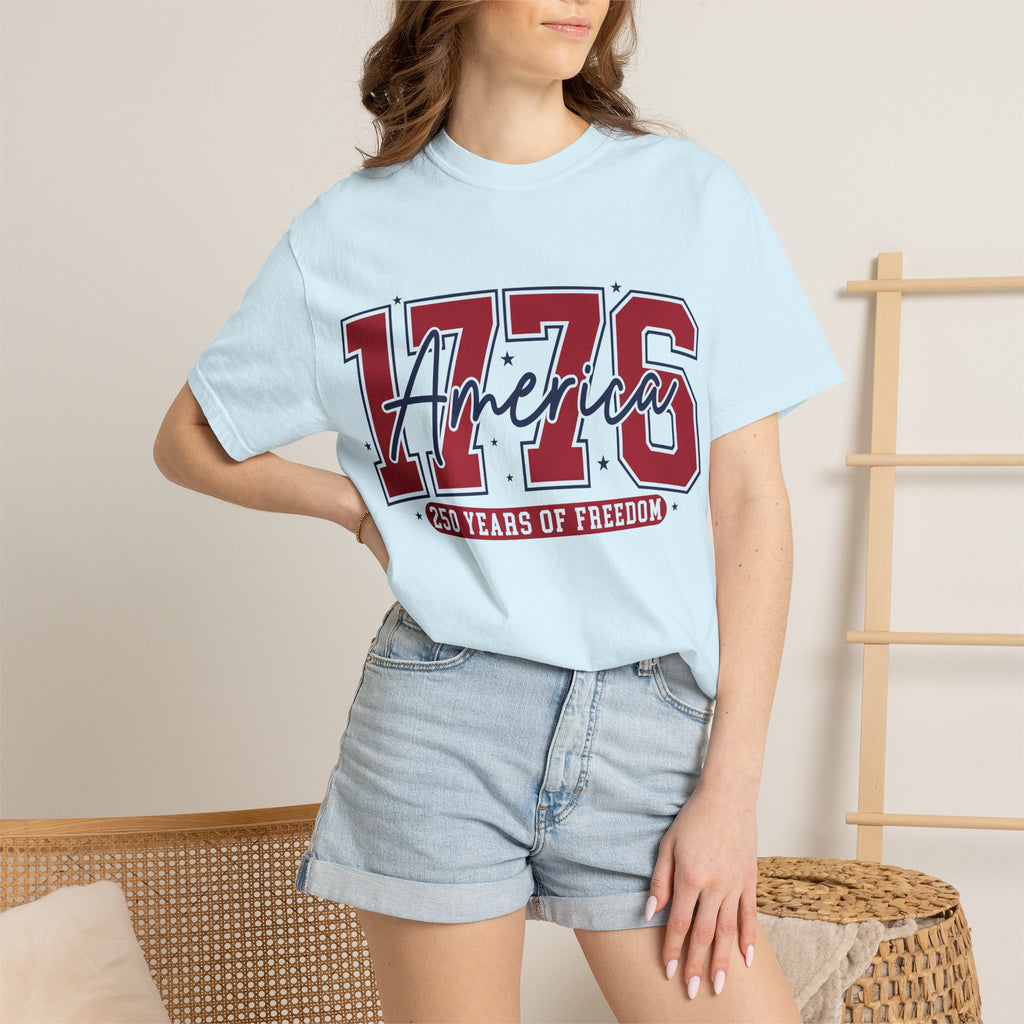 1776 America T-Shirt — 250 Years of Freedom Patriotic Tee