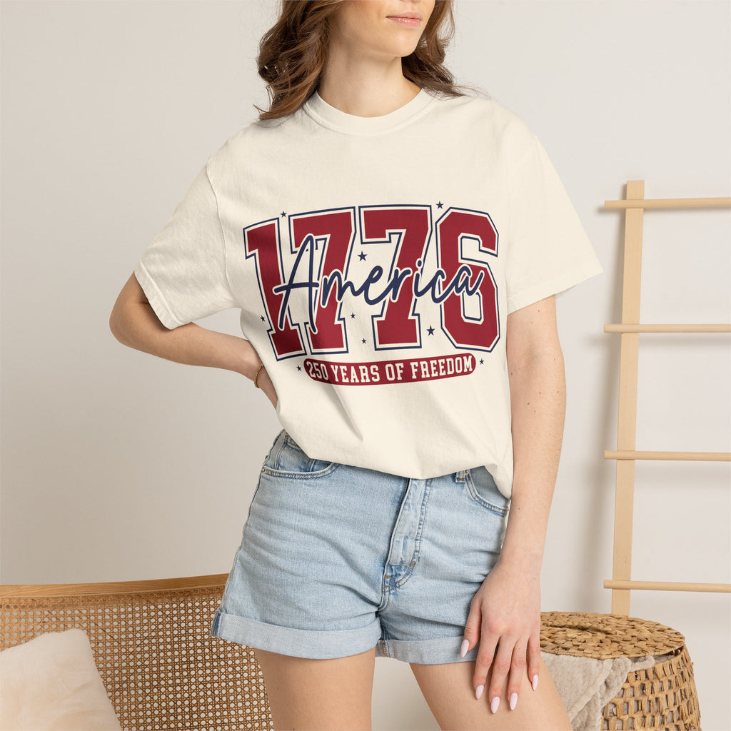 1776 America T-Shirt — 250 Years of Freedom Patriotic Tee
