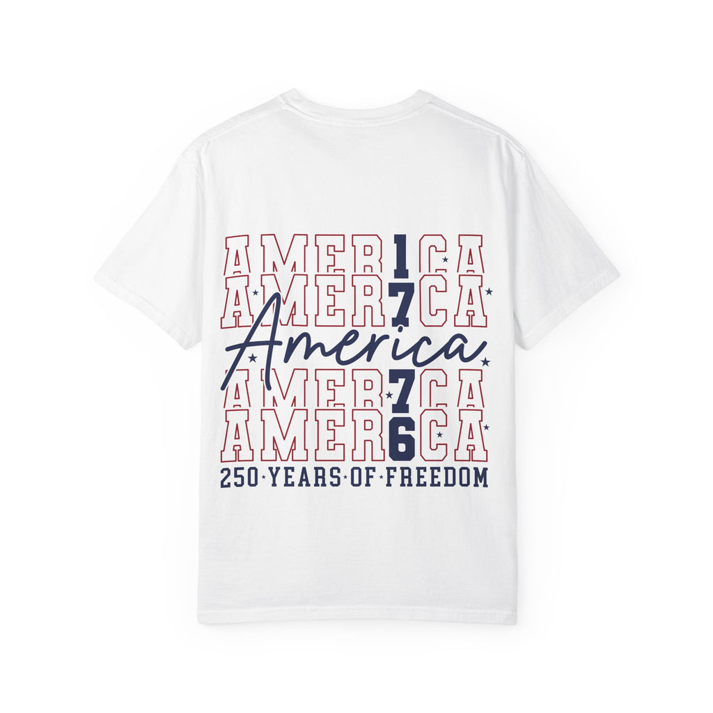 1776 America T-Shirt — 250 Years of Freedom Patriotic Tee
