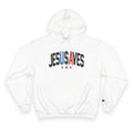 Jesus Saves Hoodie — Patriotic Christian Champion-Style Pullover