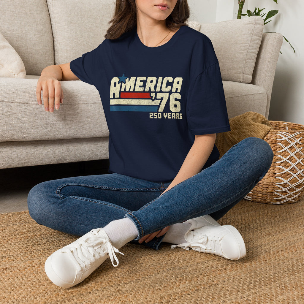 America '76 T-Shirt – Retro 250 Years Independence Tee