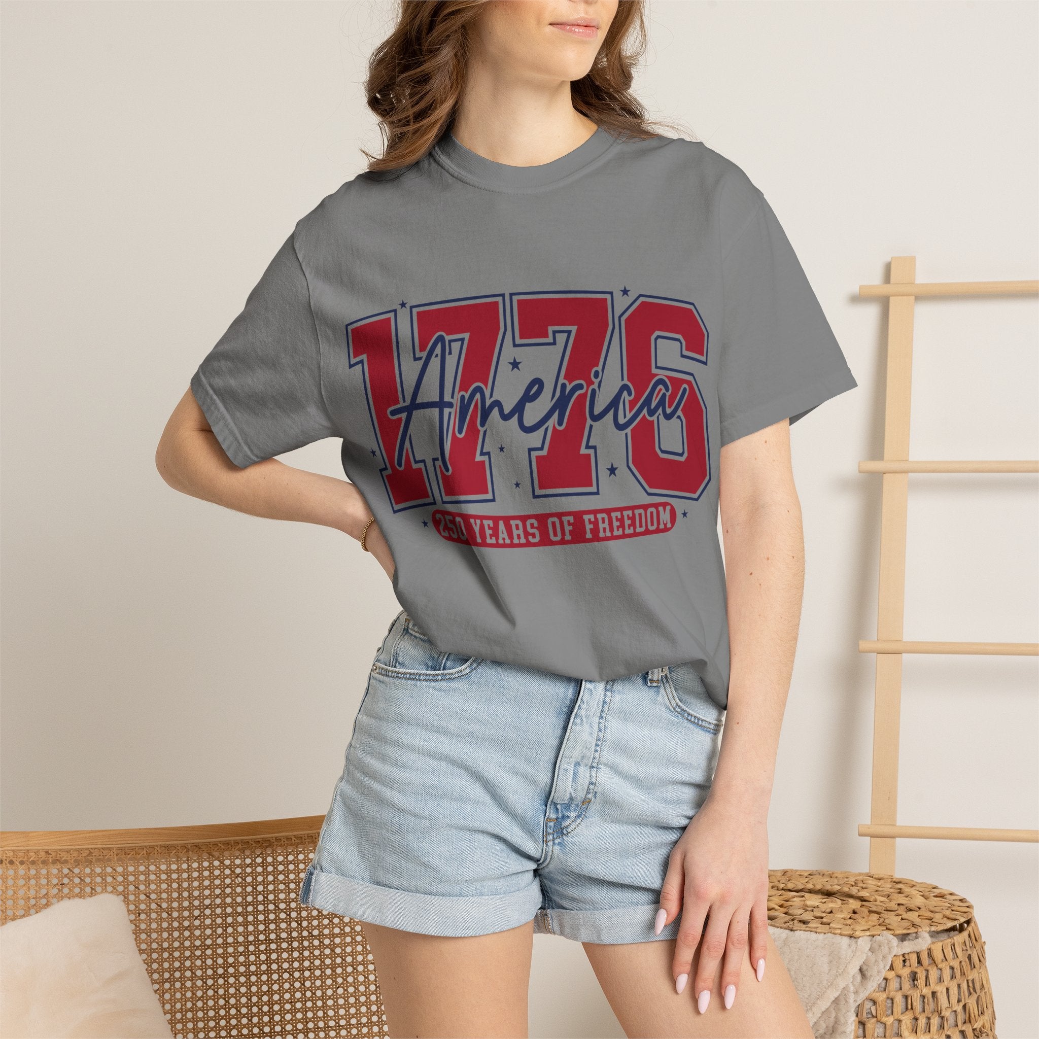 1776 America T-Shirt — 250 Years of Freedom Patriotic Tee
