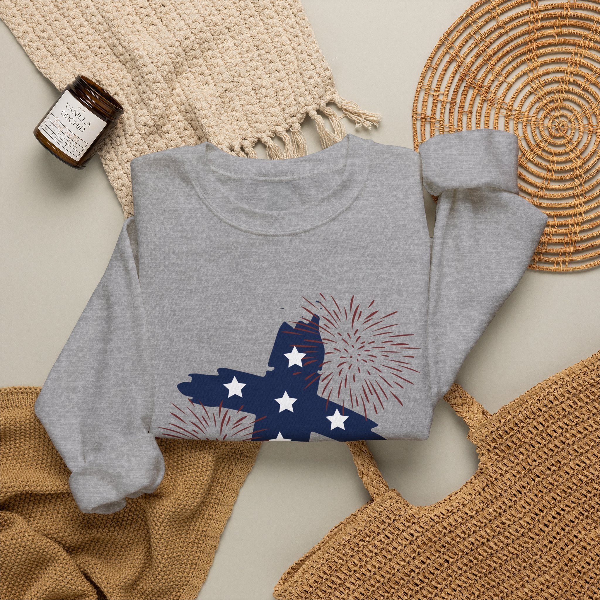 Spirit of the Lord Crewneck Sweatshirt — "Where the Spirit of the Lord Is, There Is Freedom"