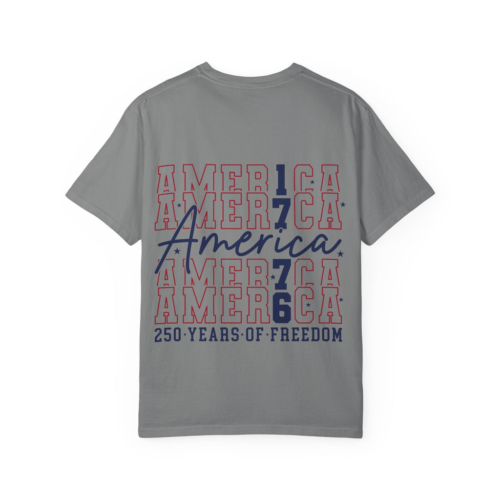 1776 America T-Shirt — 250 Years of Freedom Patriotic Tee