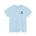 Patriotic 'USA 250' Tee Embroidery - Small Chest Graphic