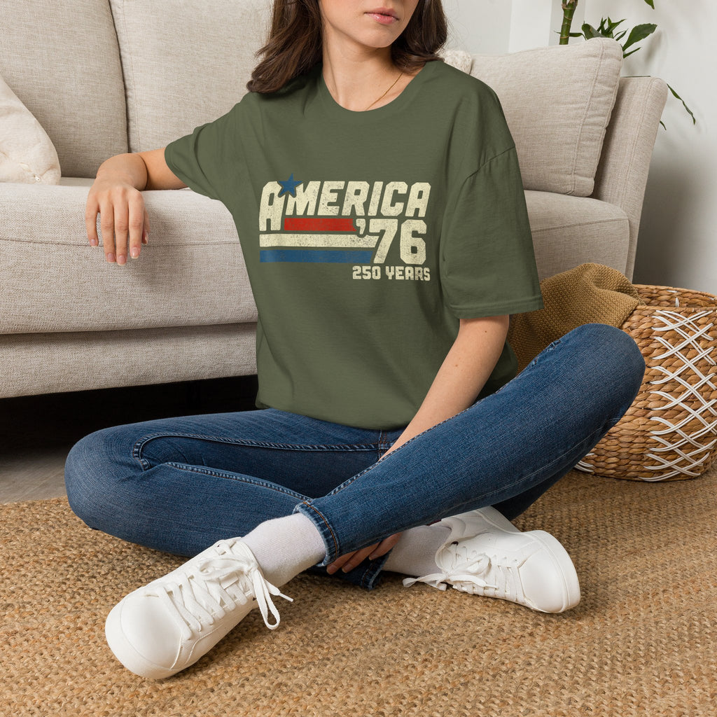 America '76 T-Shirt – Retro 250 Years Independence Tee