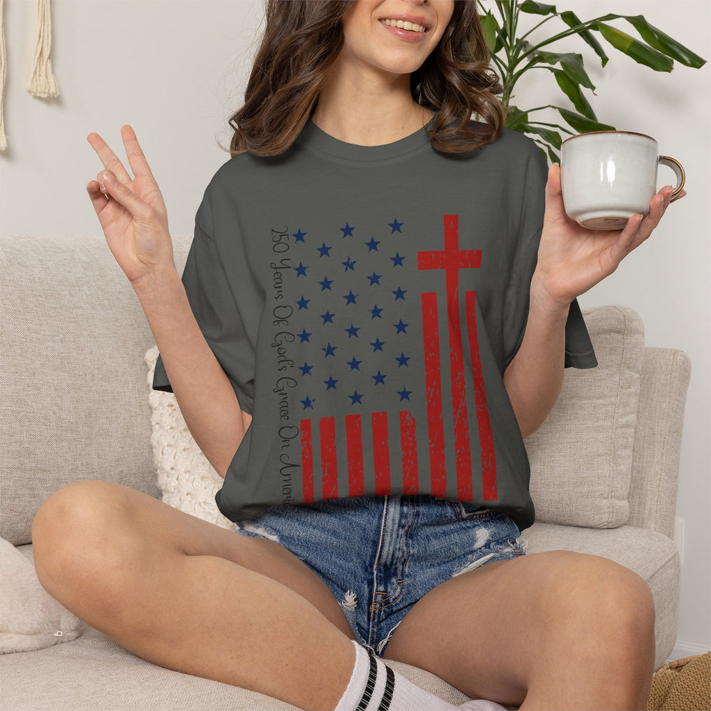 250 Years Of God's Grace on America - Faith & Freedom Shirt