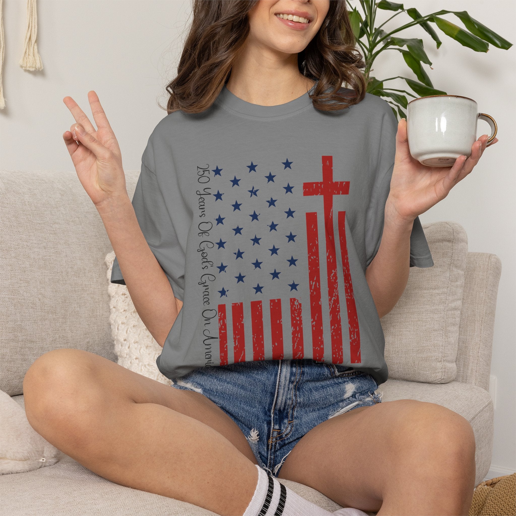 250 Years Of God's Grace on America - Faith & Freedom Shirt