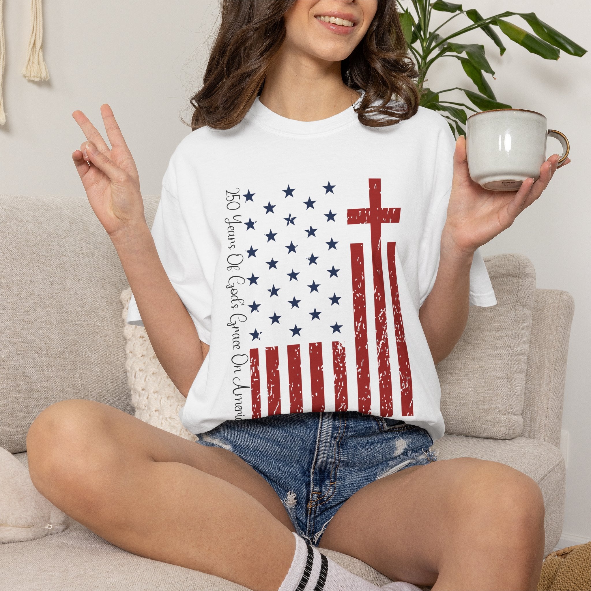 250 Years Of God's Grace on America - Faith & Freedom Shirt