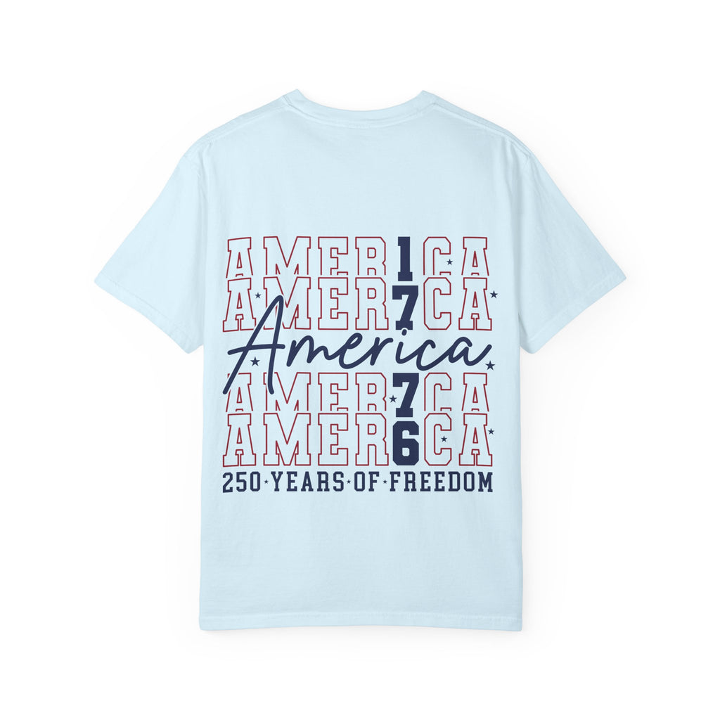 1776 America T-Shirt — 250 Years of Freedom Patriotic Tee