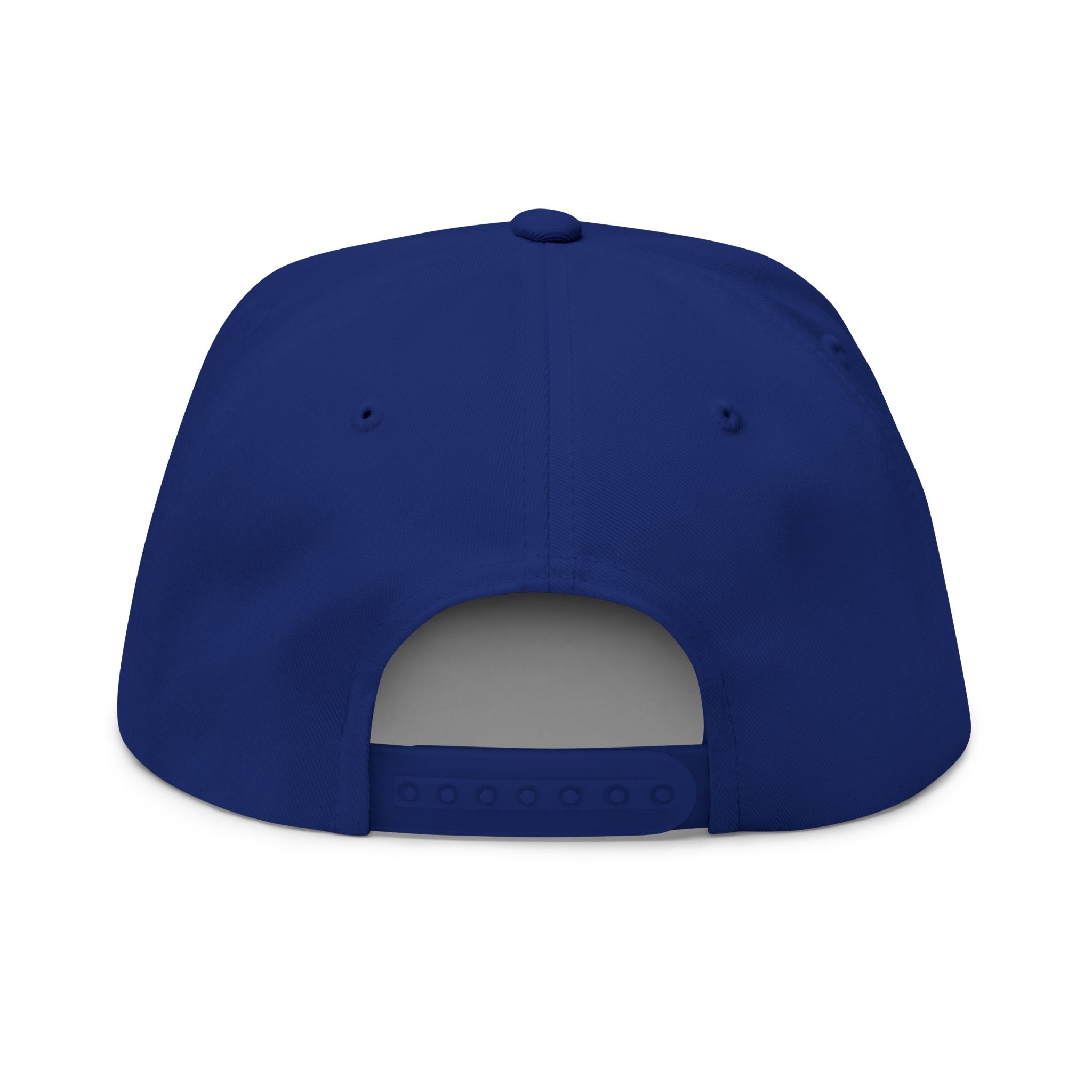 USA Embroidered Flat Bill Cap — Patriotic Snapback Hat for 4th of July & Everyday Wear