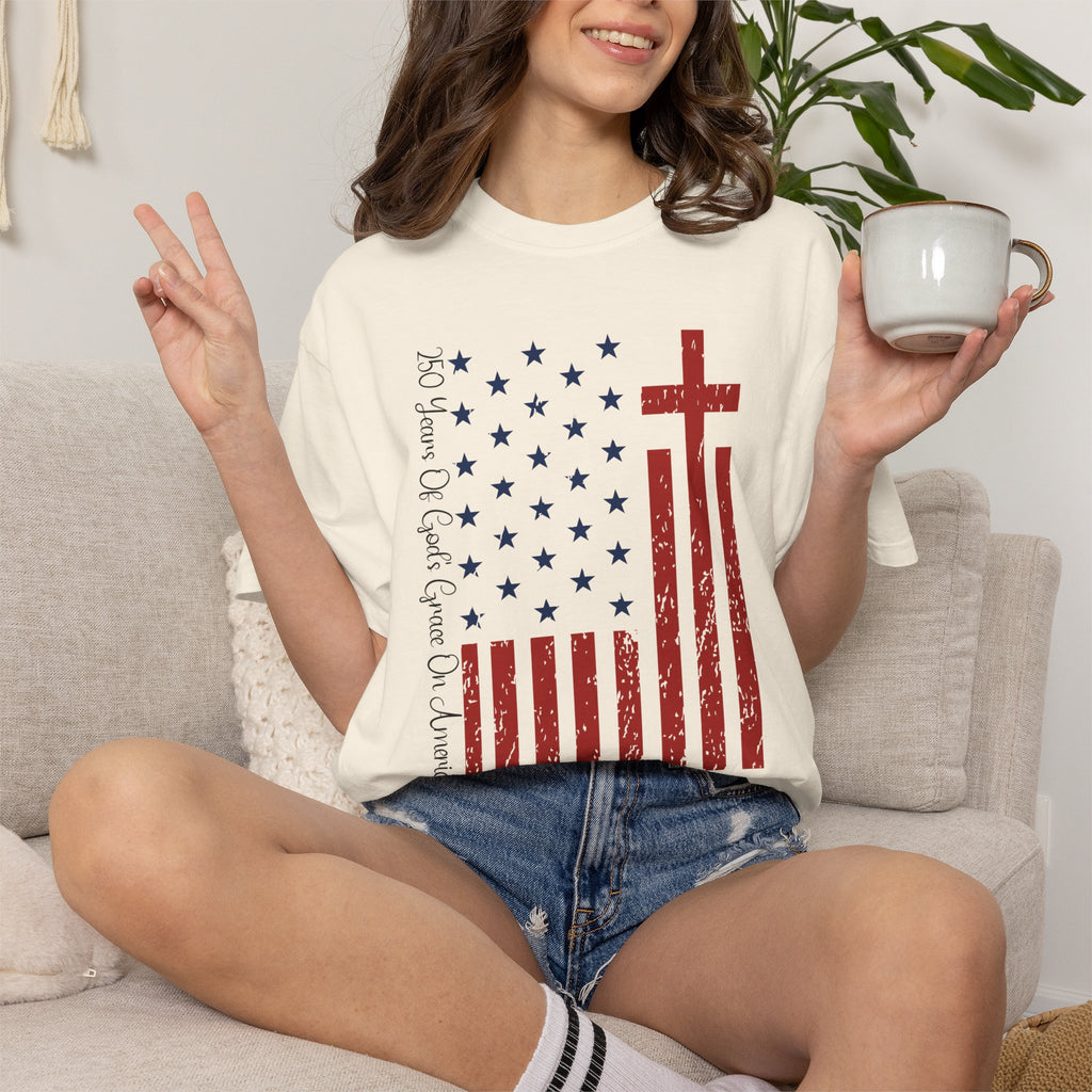250 Years Of God's Grace on America - Faith & Freedom Shirt