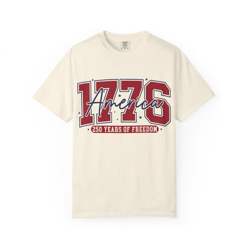 1776 America T-Shirt — 250 Years of Freedom Patriotic Tee