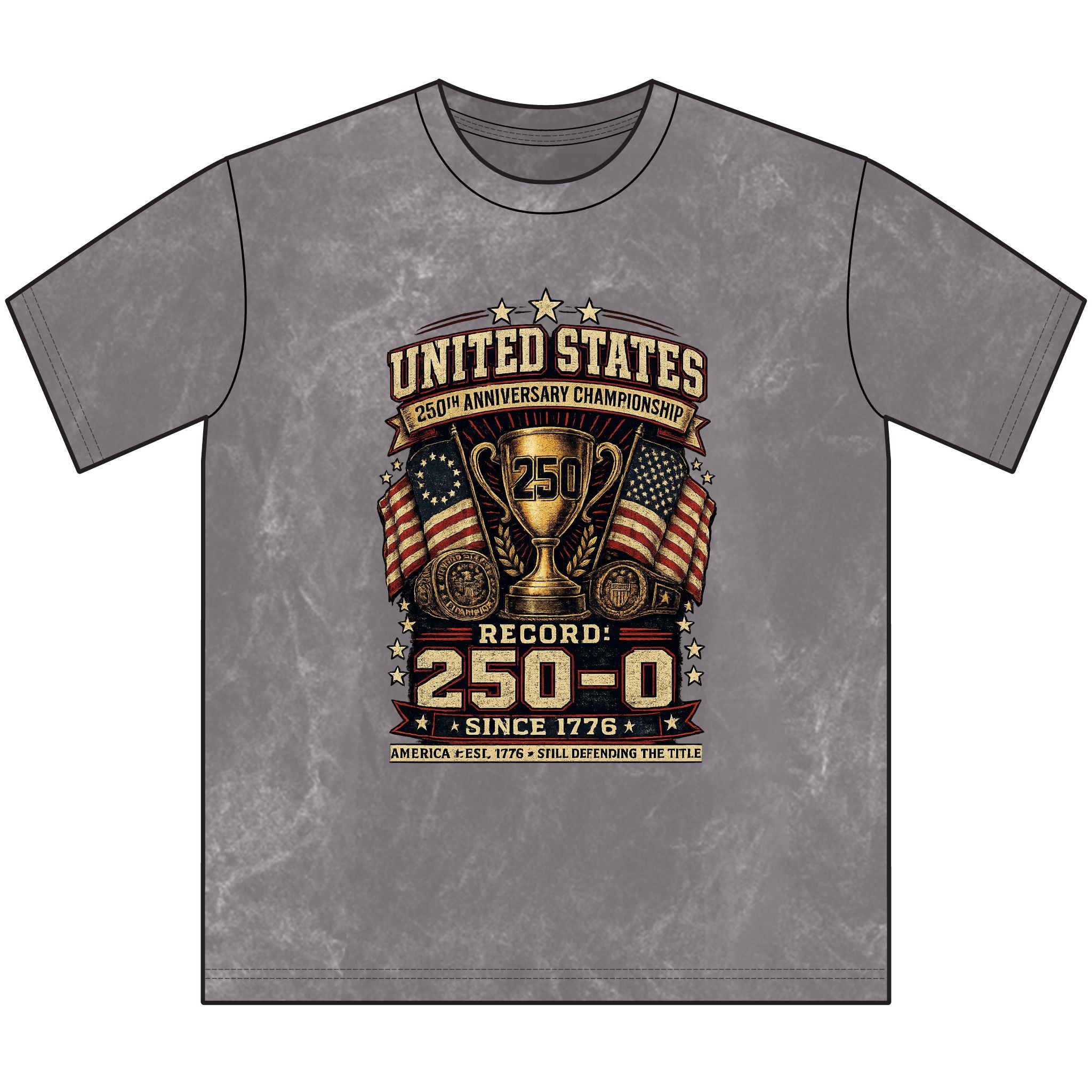 250th Anniversary World Champion Crewneck Tee