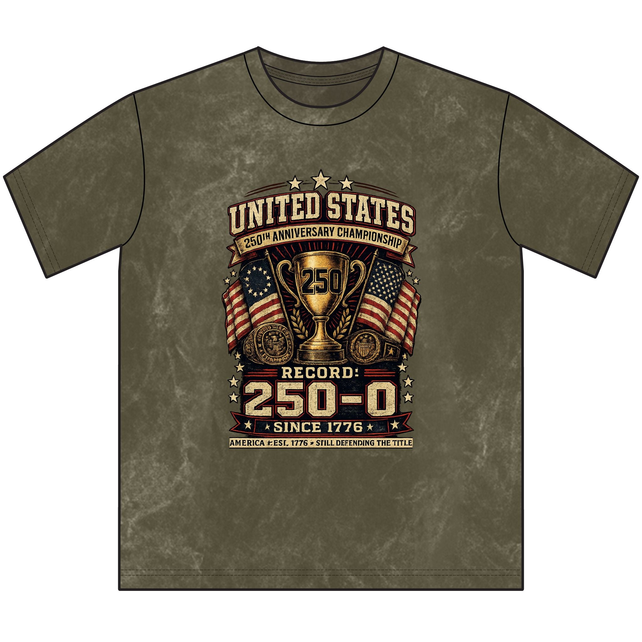 250th Anniversary World Champion Crewneck Tee